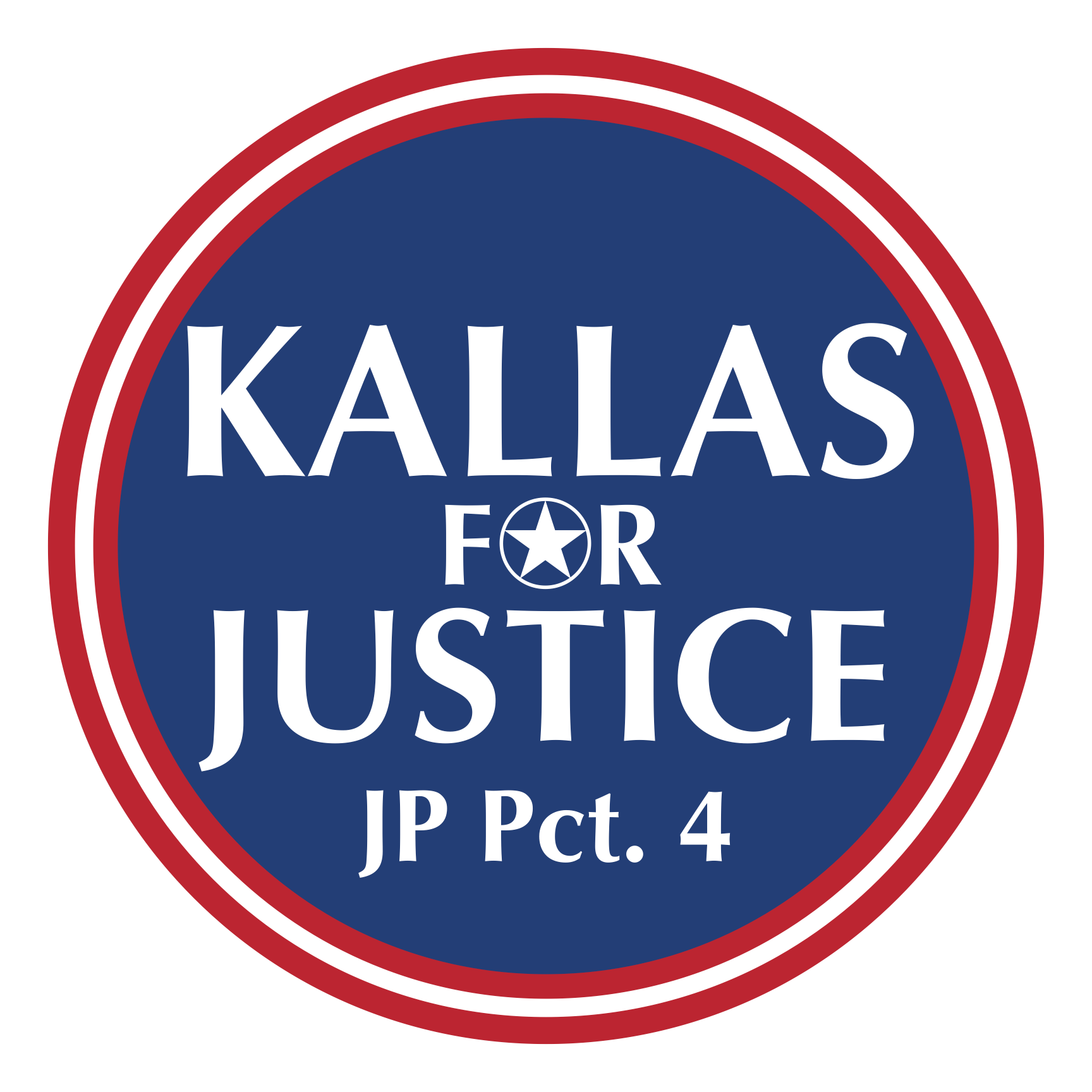 Kallas for Justice — JP Pct. 4